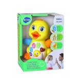 Ratusca Dansatoare Interactiva Hola Toys cu Sunete si Melodii, Lumini. Jucarie Bebe