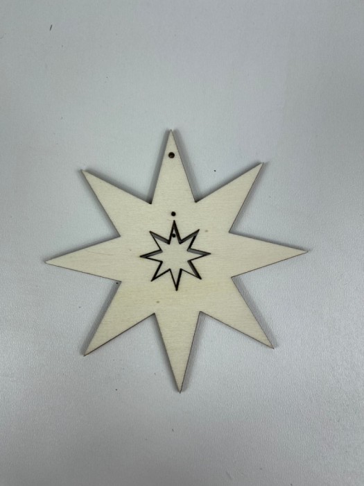 Decoratiune de Craciun pentru pictat