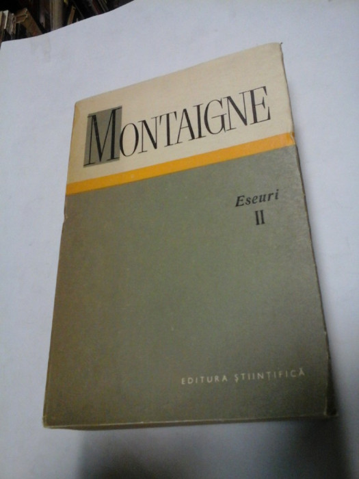 ESEURI II - MONTAIGNE