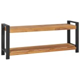 Bancă, 120 cm, lemn masiv de tec