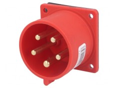 Conector alimentare AC trifazat 32A 400VAC IP44 foto