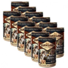 Carnilove Wild Meat Venison &amp;amp;amp; Reindeer 12 x 400g foto