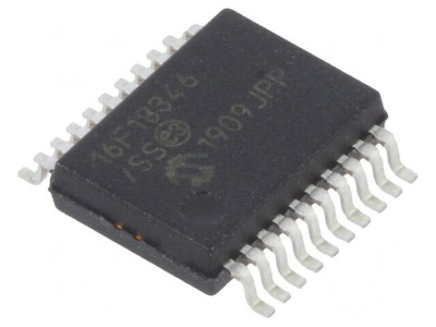Microcontroler PIC 28kB 32MHz 2.3-5.5V SMD SSOP20 foto