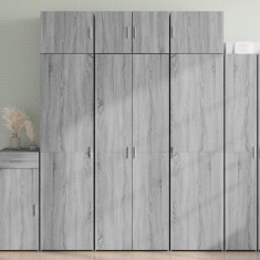 vidaXL Dulap &icirc;nalt, gri sonoma, 70x42,5x185 cm, lemn prelucrat 3281432