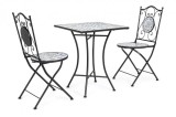 Cumpara ieftin Set mobilier gradina masa 2 scaune Erice 38x38x92 cm, 60x60x75 cm