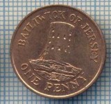 AX 461 MONEDA - JERSEY - ONE PENNY -ANUL 1989 -STAREA CARE SE VEDE