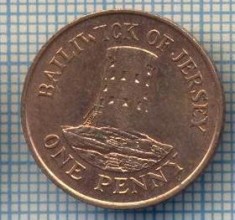 AX 461 MONEDA - JERSEY - ONE PENNY -ANUL 1989 -STAREA CARE SE VEDE
