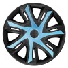 Set 4 Capace Power Azur-Negru R16