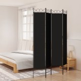 Paravan de cameră cu 3 panouri, 160x220 cm, textil