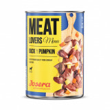 Josera Meat Lovers Menu Rață cu dovleac 400 g