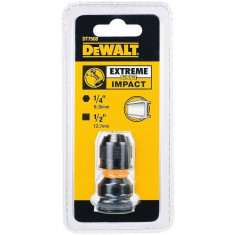 Adaptor de impact - patrat 1/2 la hexagonal 1/4 52mm DeWALT® - DT7508