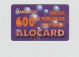 bnk card Moldova - Moldcell Lilac balls 600 - Col:MD-MLB-REF-0003A