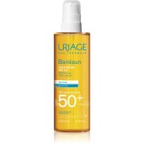 Uriage Bari&eacute;sun Dry Oil SPF 50+ ulei de bronzat pentru piele uscata SPF 50+ 200 ml