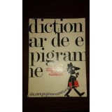 DICTIONAR DE EPIGRAME