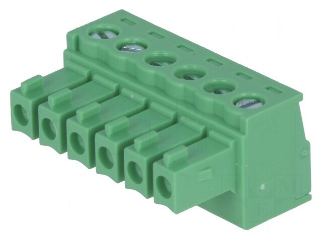 Regletă de Conexiuni Deconectabilă 3,81mm 6 Piste Drept Mufă