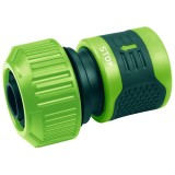 Conector furtun 3/4 cu oprire, bimaterial, pentru irigare Verto