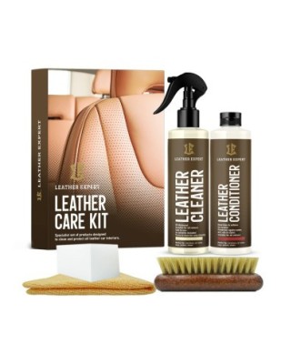 Kit de ingrijire pielea auto LEATHER EXPERT Car Leather Care Kit foto