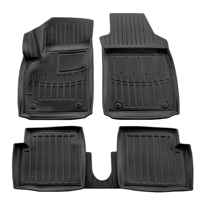 Set Covorase Auto Cauciuc Umbrella Pentru Fiat 500 (2007-2014) foto