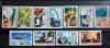 Teritoriile Antarctice Australiane 1966, Cercetări &icirc;n Antarctica, elicopter,pinguini serie 11v neștampilată, Nestampilat