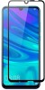 Folie de sticla FULL GLUE pentru Huawei P Smart 2019, GloMax 5D Negru ,lipici pe toata suprafata
