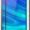 Folie de sticla FULL GLUE pentru Huawei P Smart 2019, GloMax 5D Negru ,lipici pe toata suprafata