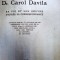 LE GENERAL DR. CAROL DAVILA- SA VIE ET SON OEUVRE D&#039;APRES SA CORRESPONDENCE -1930