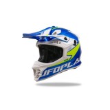 Casca motocross/enduro Ufo Plast Intrepid, culoare albastru/galben, marime M Cod Produs: MX_NEW HE13400CDM