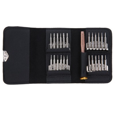SET SURUBELNITE DE PRECIZIE TORX 25IN1 CU HUSA PIELE foto