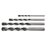 Set burghie pentru beton Graphite 4-10 mm, 4 piese, varf anti-alunecare