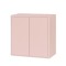 Boxie 2 ajt&oacute;s fali szekr&eacute;ny 80x80x37 cm pink