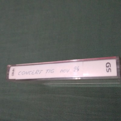CASETA AUDIO CONCERT TIGANESC NOV.94 RARITATE!!!! foto