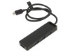 Hub USB 4 Porturi USB-A și USB-C Negru 5Gbps, Vention