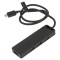 Hub USB 4 Porturi USB-A și USB-C Negru 5Gbps