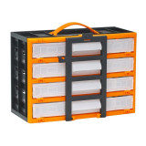 Organizator tip dulap Handy, 31 x 16.5 x 22 cm, 4 sertare, maner ascuns