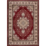 Covor Model Lotos 15037-210, Marime 80 x 150 cm, Rosu, Inaltime Fir 8 mm, Antialergic, Polipropilena, Living, Dormitor, Sufragerie, Birou