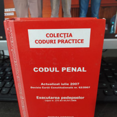 Codul Penal, Codul de procedură penală, actualizate iulie 2007, București, 014