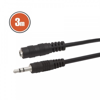 Cablu JACKfisa 3.5 JACK-soclu 3.5 JACK3,0 m Best CarHome foto