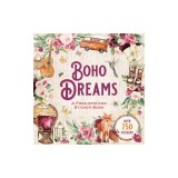 Boho Dreams Sticker Book: A Free-Spirited Sticker Book