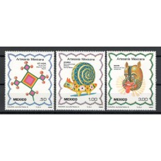 Mexic 1982 MNH - Arta traditionala mexicana, nestampilatilat