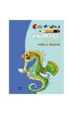 Cumpara ieftin Animale acvatice. Poezii si ghicitori - Carte de colorat