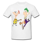 Tricou &quot; Phineas &amp; Ferb, cu chitara &quot;
