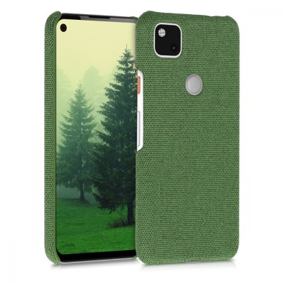 Husa pentru Google Pixel 4a, Textil, Verde, 52048.07 foto