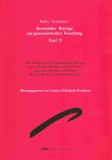 Kronst&auml;dter Beitr&auml;ge zur germanistischen Forschung, Band 19