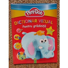 Carte cu activitati - Play-Doh - Dictionar vizual pentru gradinita
