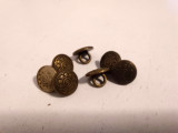 Lot 7 nasturi metalici 10mm diametru