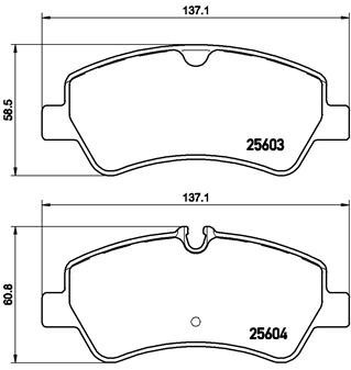 BREMBO P 24 160 PRIME LINE set placute frana,frana disc foto