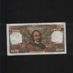 Franta 100 franci francs 1975 seria44227