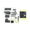 Set Piese Schimb Originale Nokia 5800 XpressMusic: Tasta Volum, SIM, USB, Camera, Garnituri Albastre