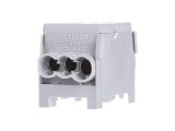 Clema de distributie gri 3 intrari ( 1x35+2x25mm2) si 3 iesiri (1x35+2x25mm2), Pollmann