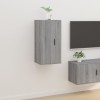 VidaXL Dulap TV montat pe perete, gri sonoma, 40x34,5x80 cm 816678
